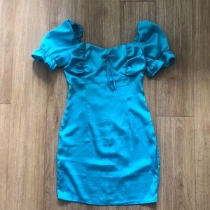 Teal Bodycon Dress